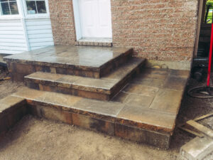 Construction de marches extérieur GestFab Construction Inc.